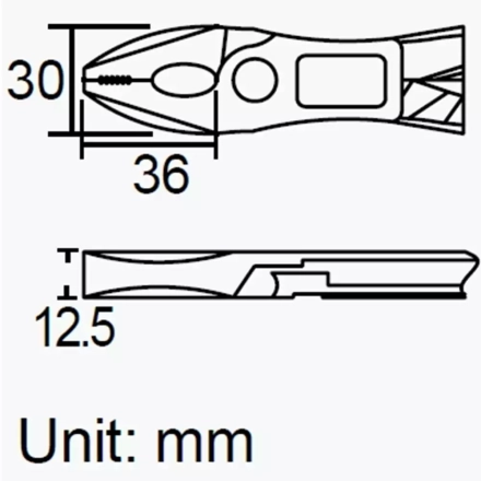 PM-931 – Плоскогубцы усиленные