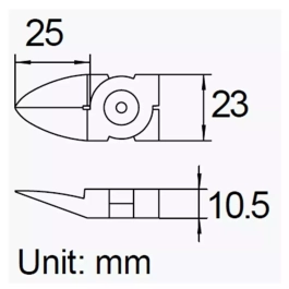 PM-807E – Бокорезы для пластика (185мм)